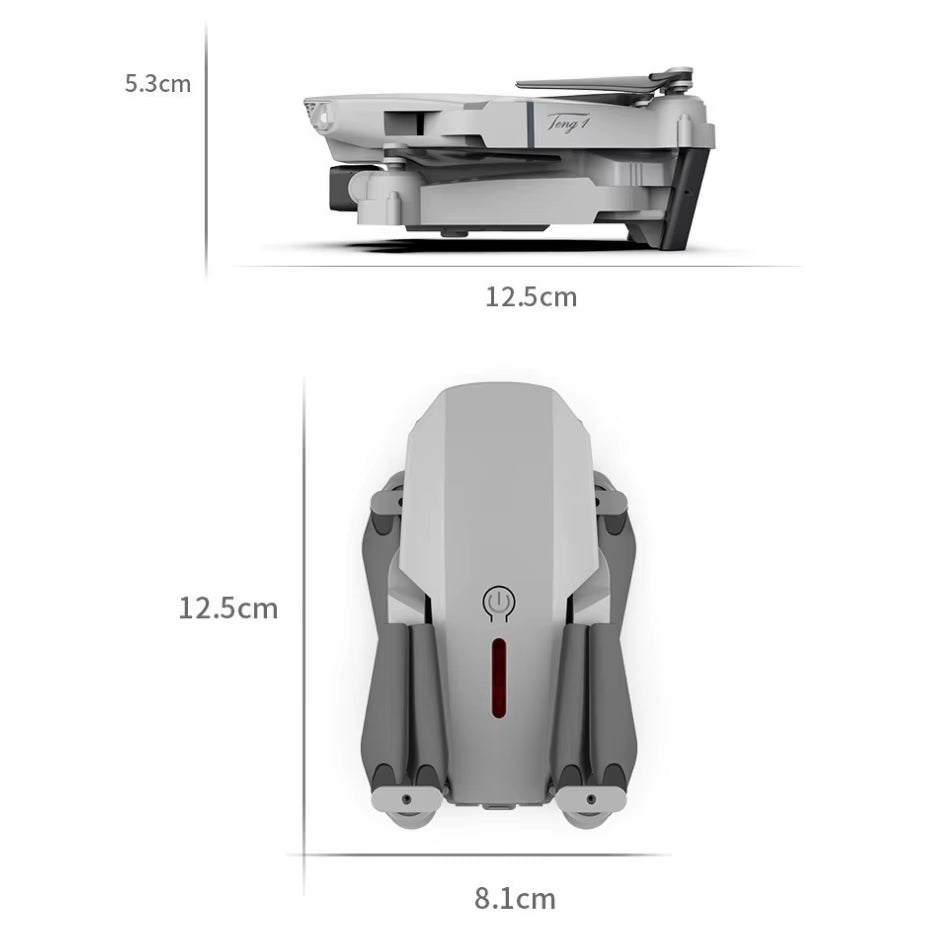 New E88 Folding Drone Dual Camera 4K High-Definition Aerial Photography Drone Quadcopter Remote-Controlled Aircraft